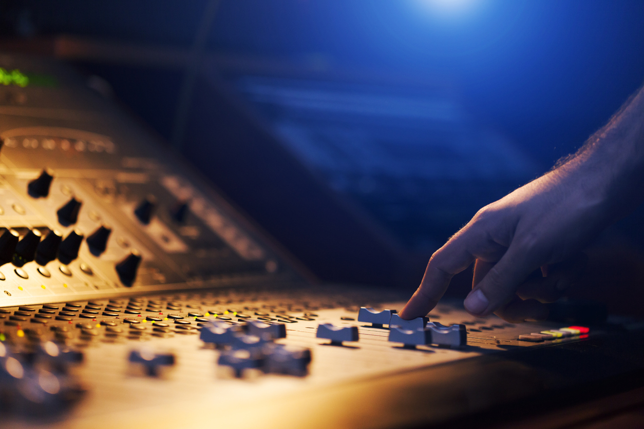 Sound Engineer Hand